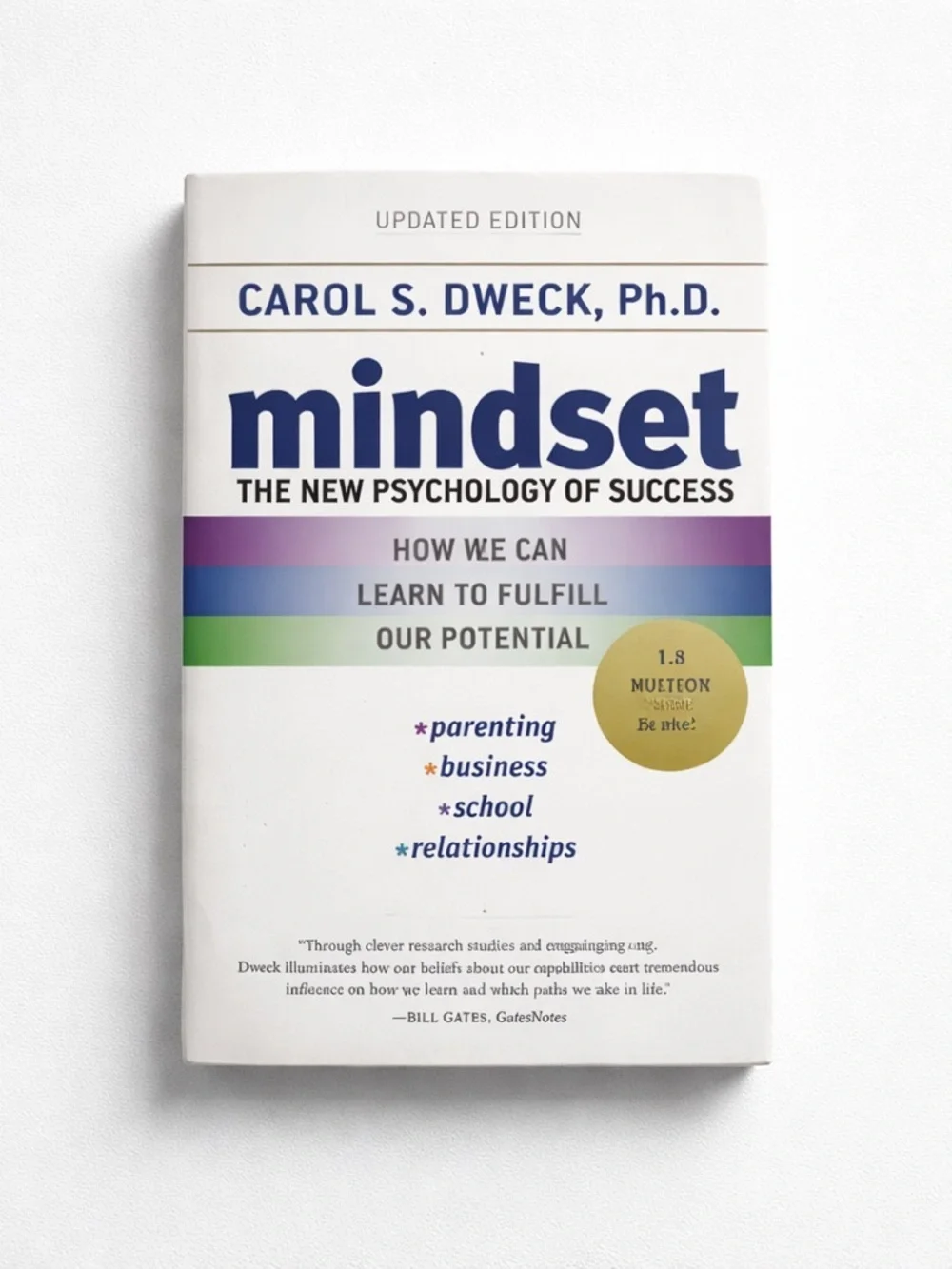 Mindset Book by Carol S. Dweck - Picture 3 of 3